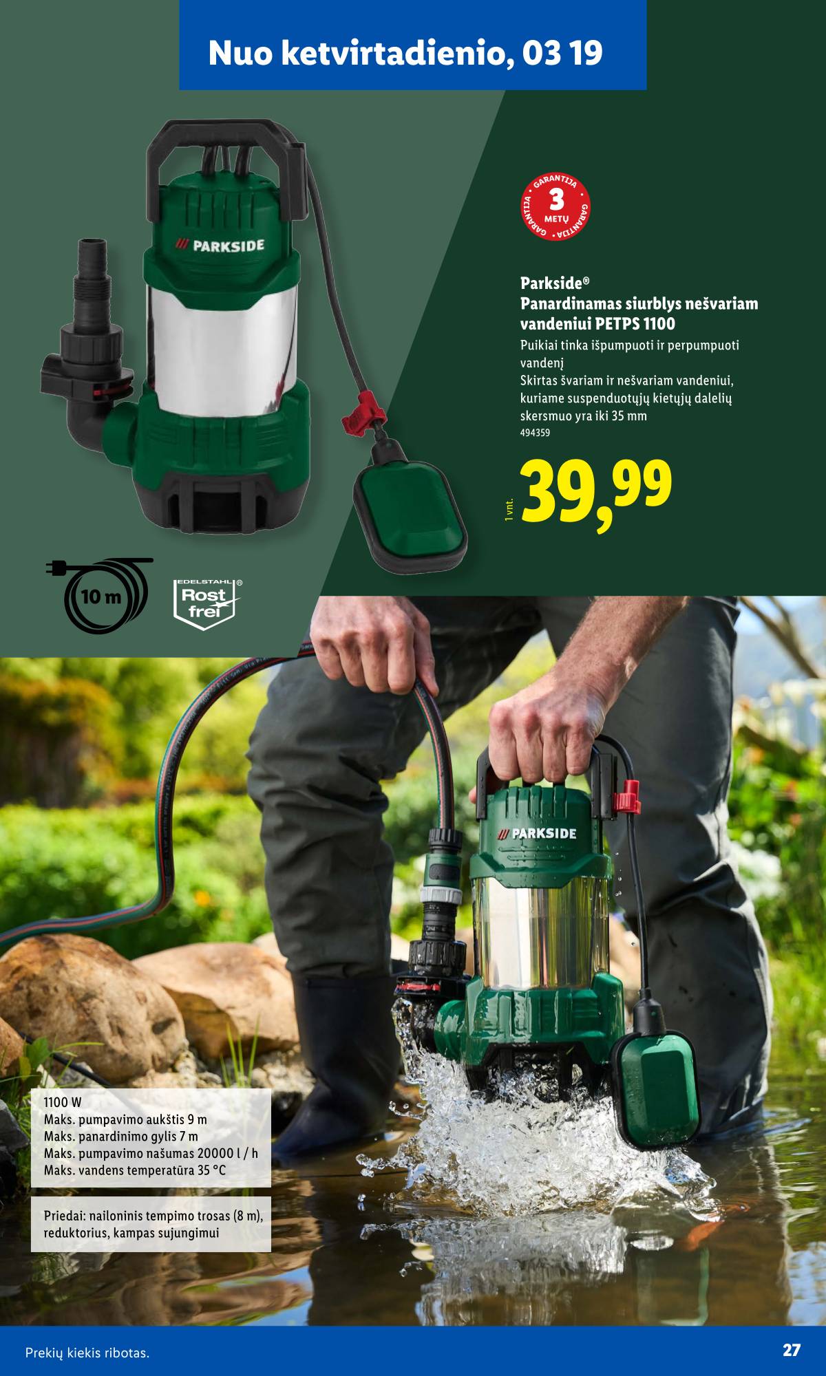 Lidl - Antrasis LIDL nuo Pirmadienio akcijų leidinys 27 puslapis