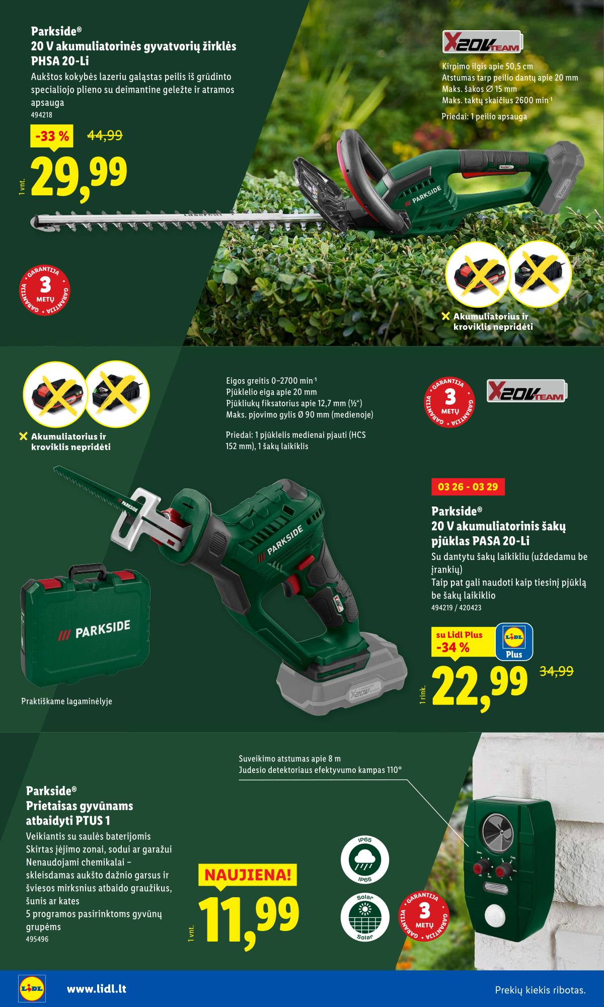 Lidl - Antrasis LIDL nuo Pirmadienio akcijų leidinys 38 puslapis