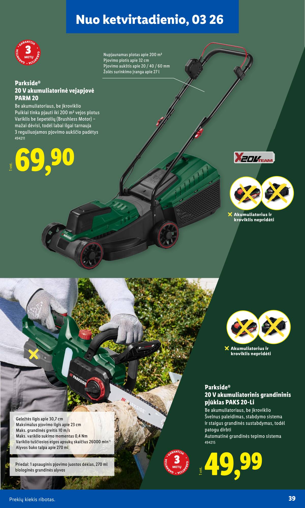 Lidl - Antrasis LIDL nuo Pirmadienio akcijų leidinys 39 puslapis