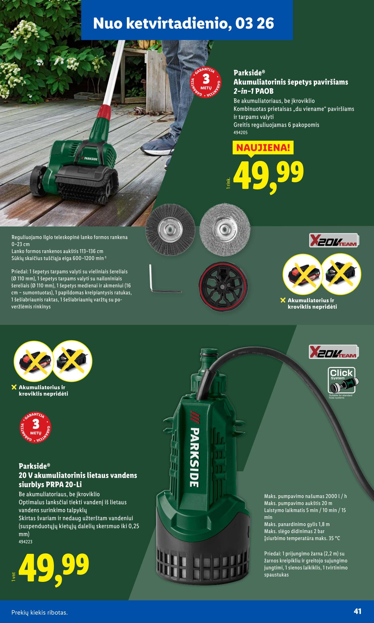 Lidl - Antrasis LIDL nuo Pirmadienio akcijų leidinys 41 puslapis