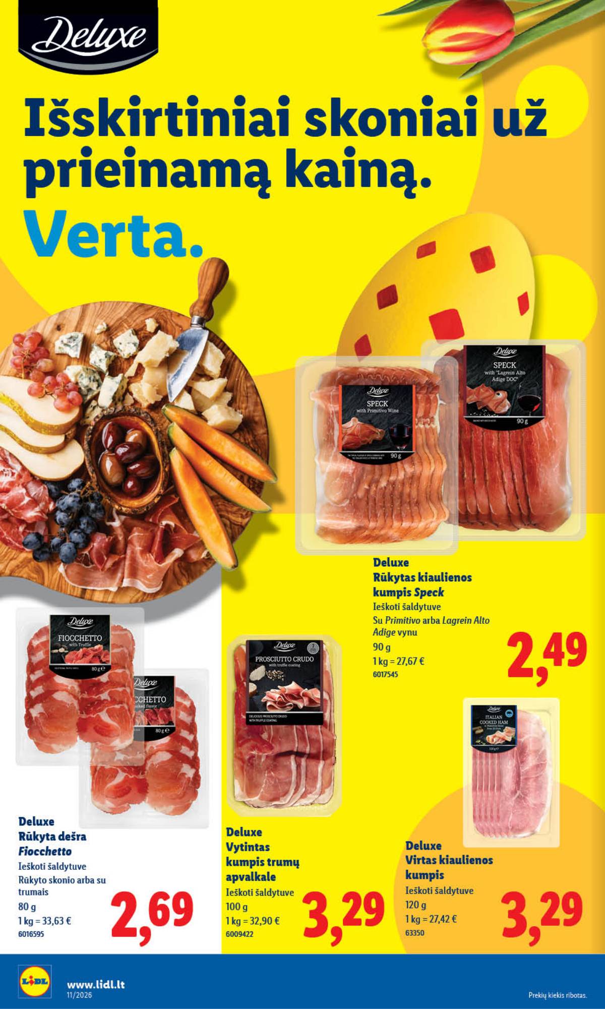 Lidl - LIDL SAVAITĖS Maisto prekių akcijų leidinys 10 puslapis