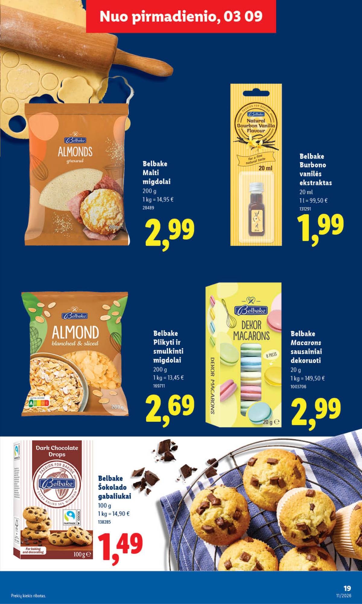 Lidl - LIDL SAVAITĖS Maisto prekių akcijų leidinys 19 puslapis
