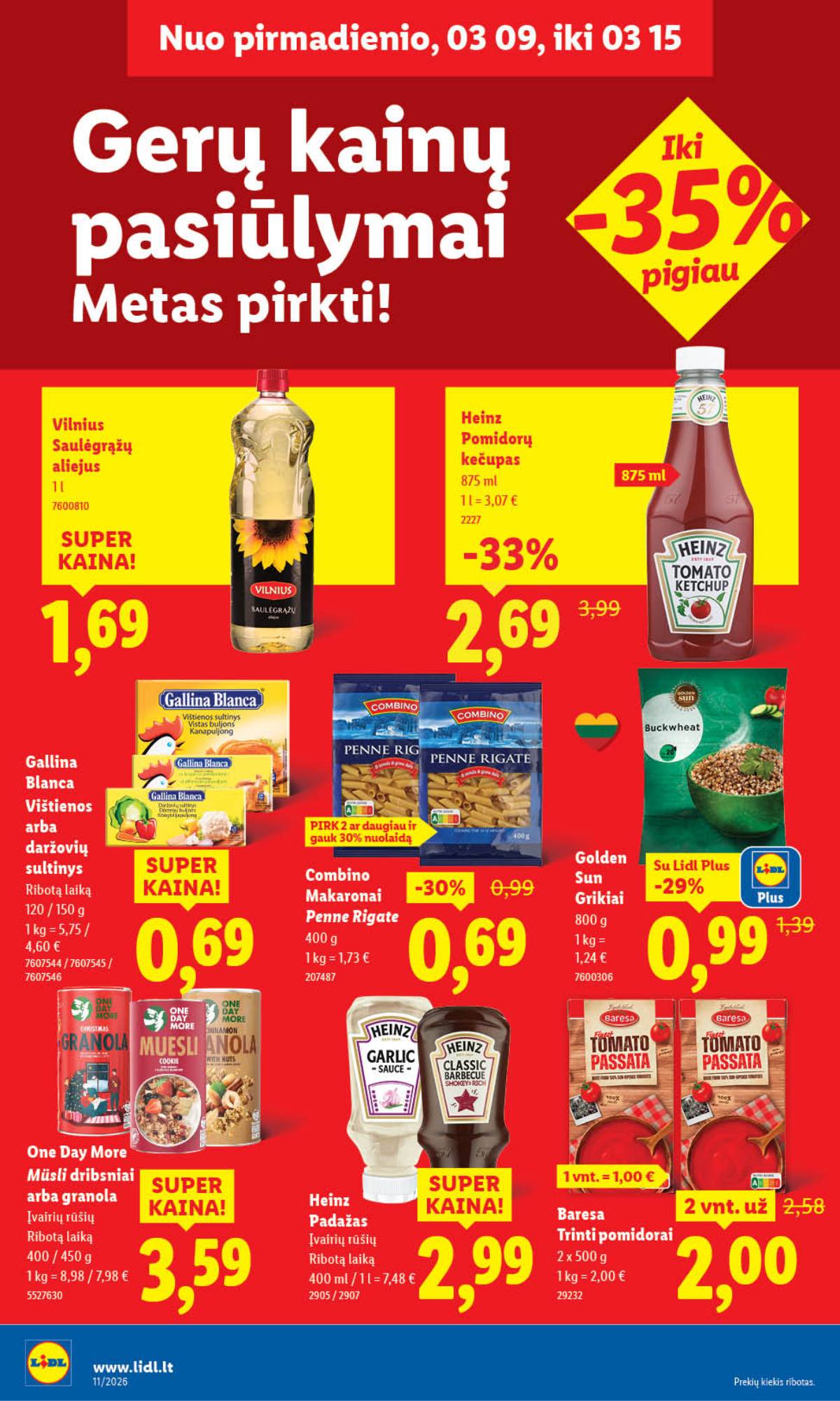 Lidl - LIDL SAVAITĖS Maisto prekių akcijų leidinys 22 puslapis