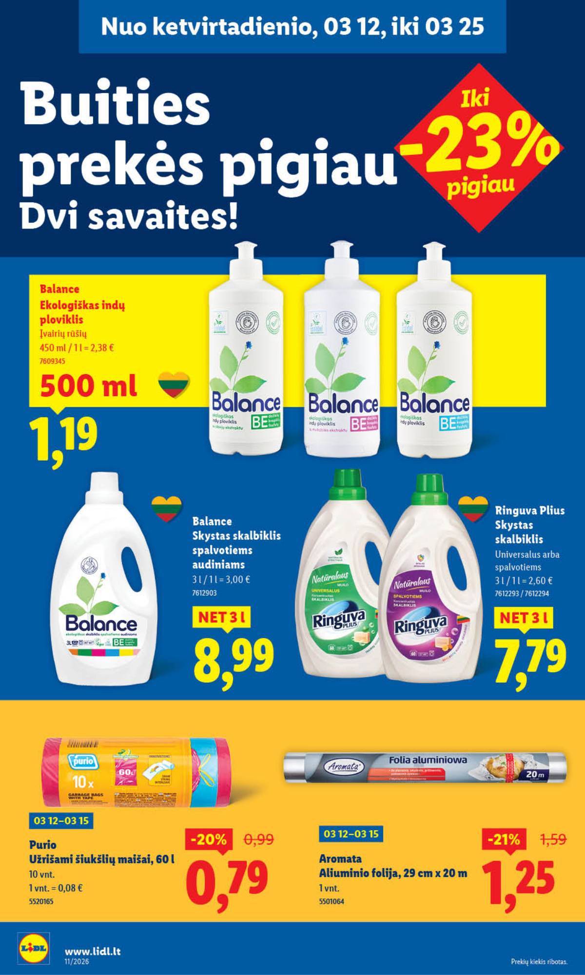 Lidl - LIDL SAVAITĖS Maisto prekių akcijų leidinys 28 puslapis