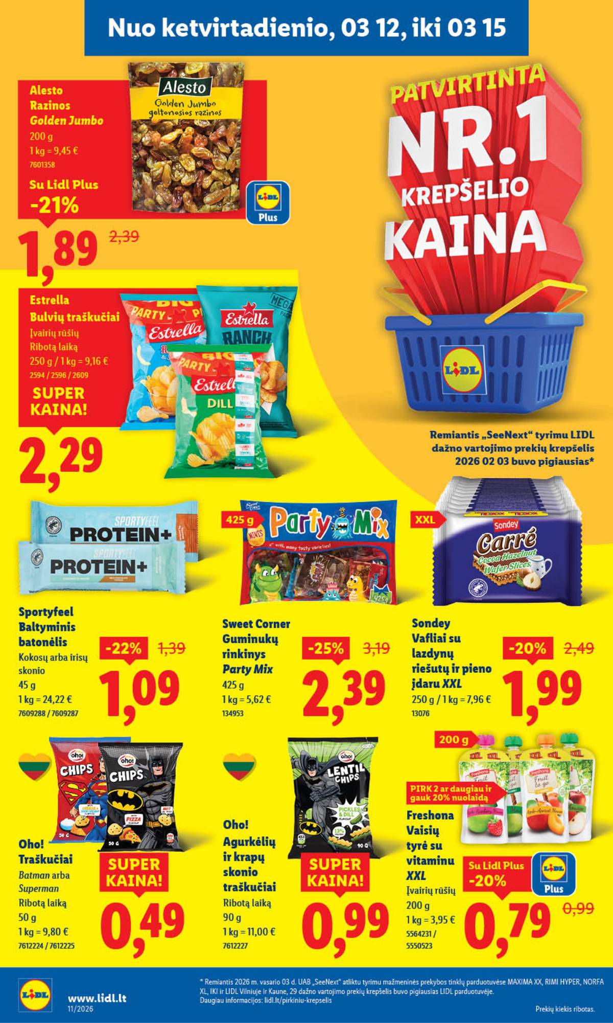 Lidl - LIDL SAVAITĖS Maisto prekių akcijų leidinys 34 puslapis