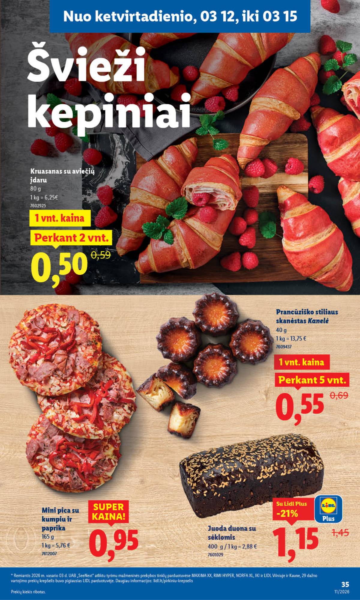 Lidl - LIDL SAVAITĖS Maisto prekių akcijų leidinys 35 puslapis