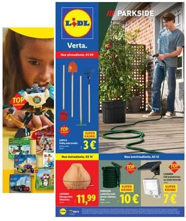 Lidl - LIDL Ne maisto prekių akcijų leidinys 2026-03-09 – 2026-03-15