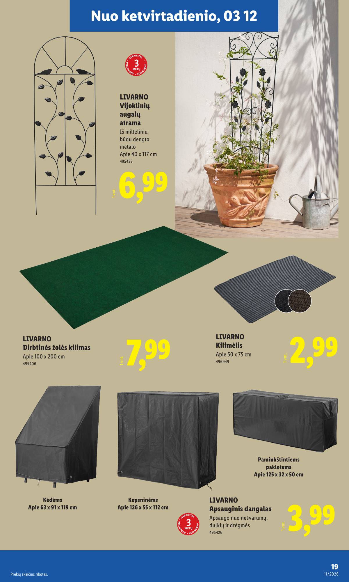 Lidl - LIDL Ne maisto prekių akcijų leidinys 19 puslapis