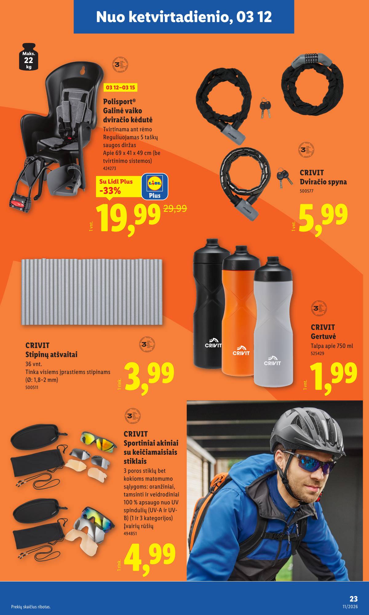 Lidl - LIDL Ne maisto prekių akcijų leidinys 23 puslapis