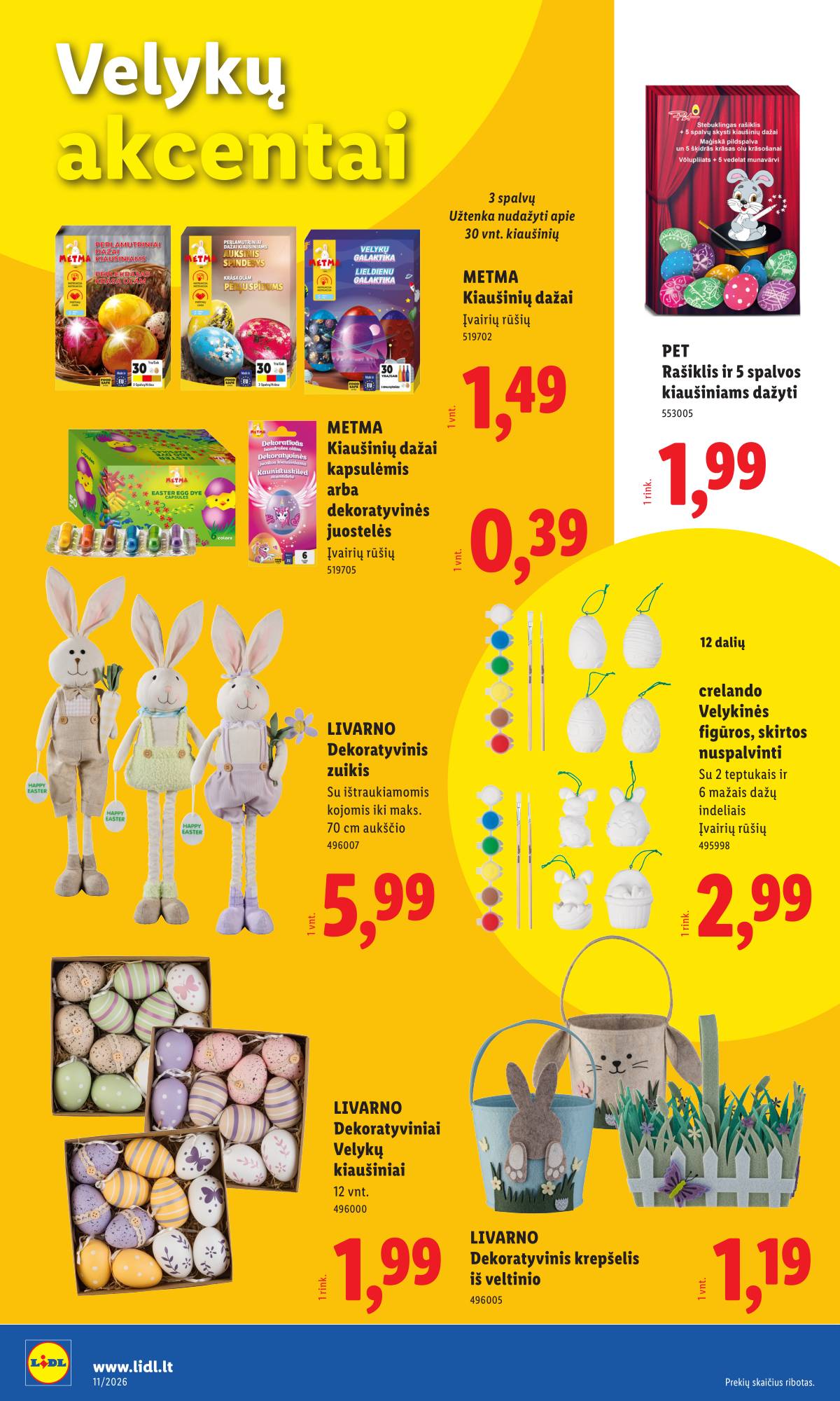 Lidl - LIDL Ne maisto prekių akcijų leidinys 26 puslapis