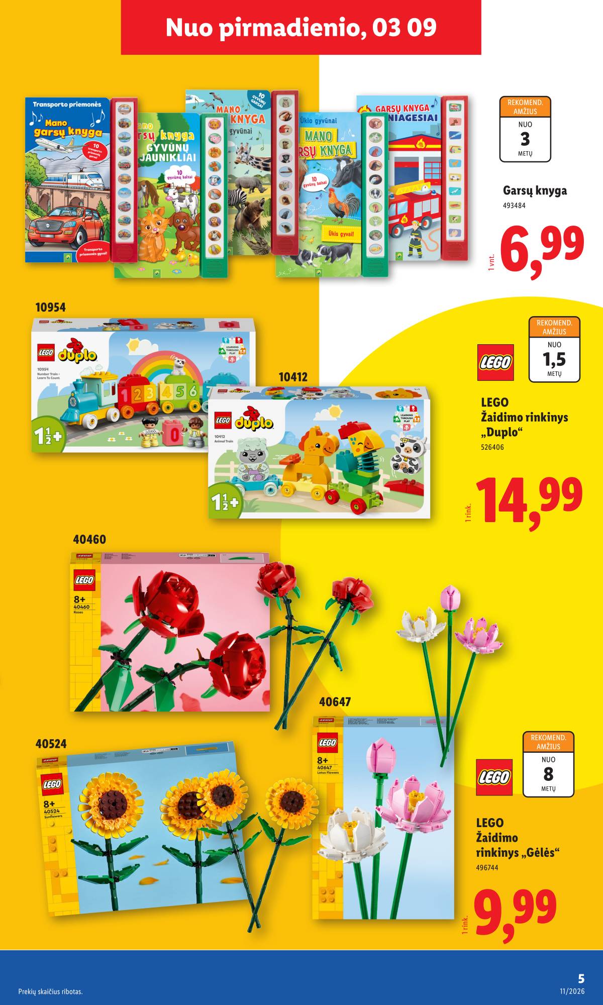 Lidl - LIDL Ne maisto prekių akcijų leidinys 5 puslapis