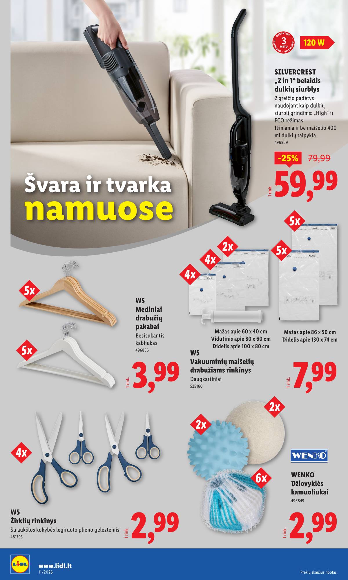 Lidl - LIDL Ne maisto prekių akcijų leidinys 8 puslapis