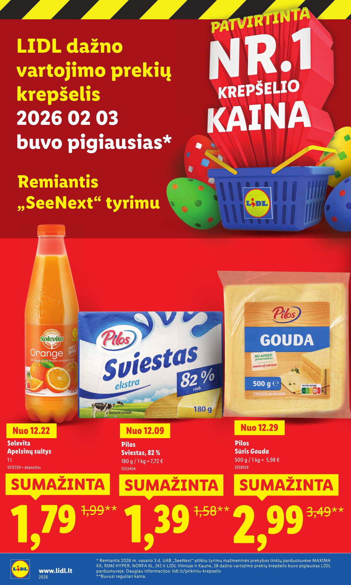Lidl - Toliau mažiname kainas 16 puslapis
