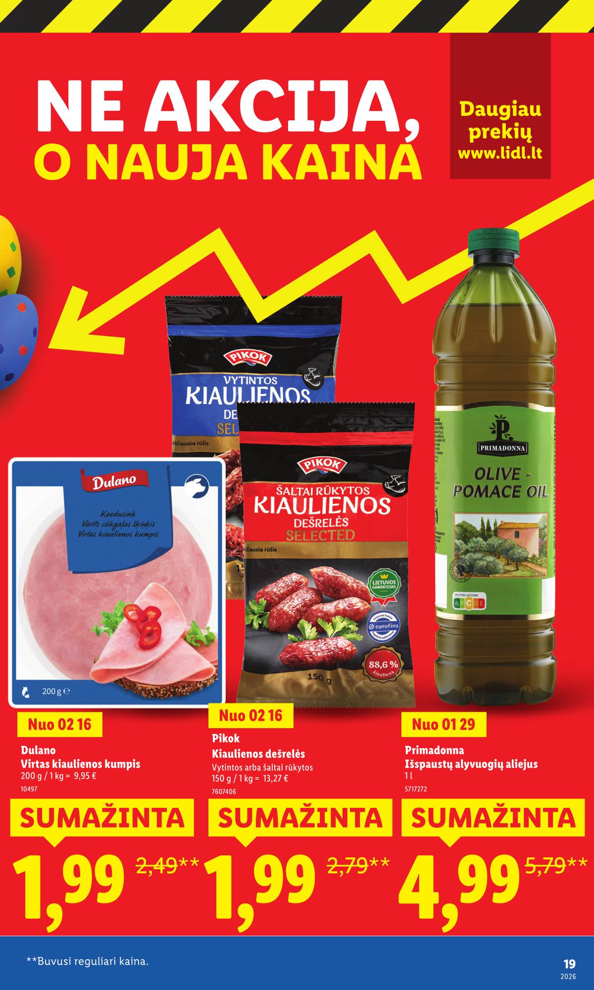 Lidl - Toliau mažiname kainas 19 puslapis