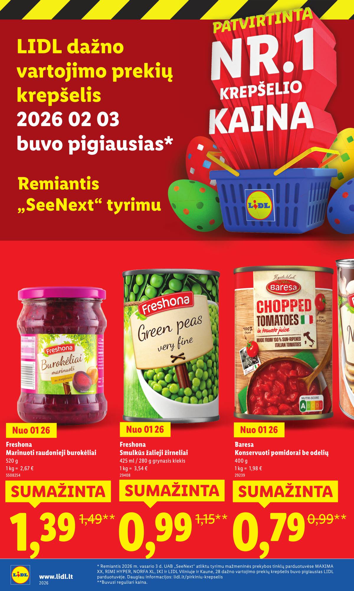 Lidl - Toliau mažiname kainas 30 puslapis