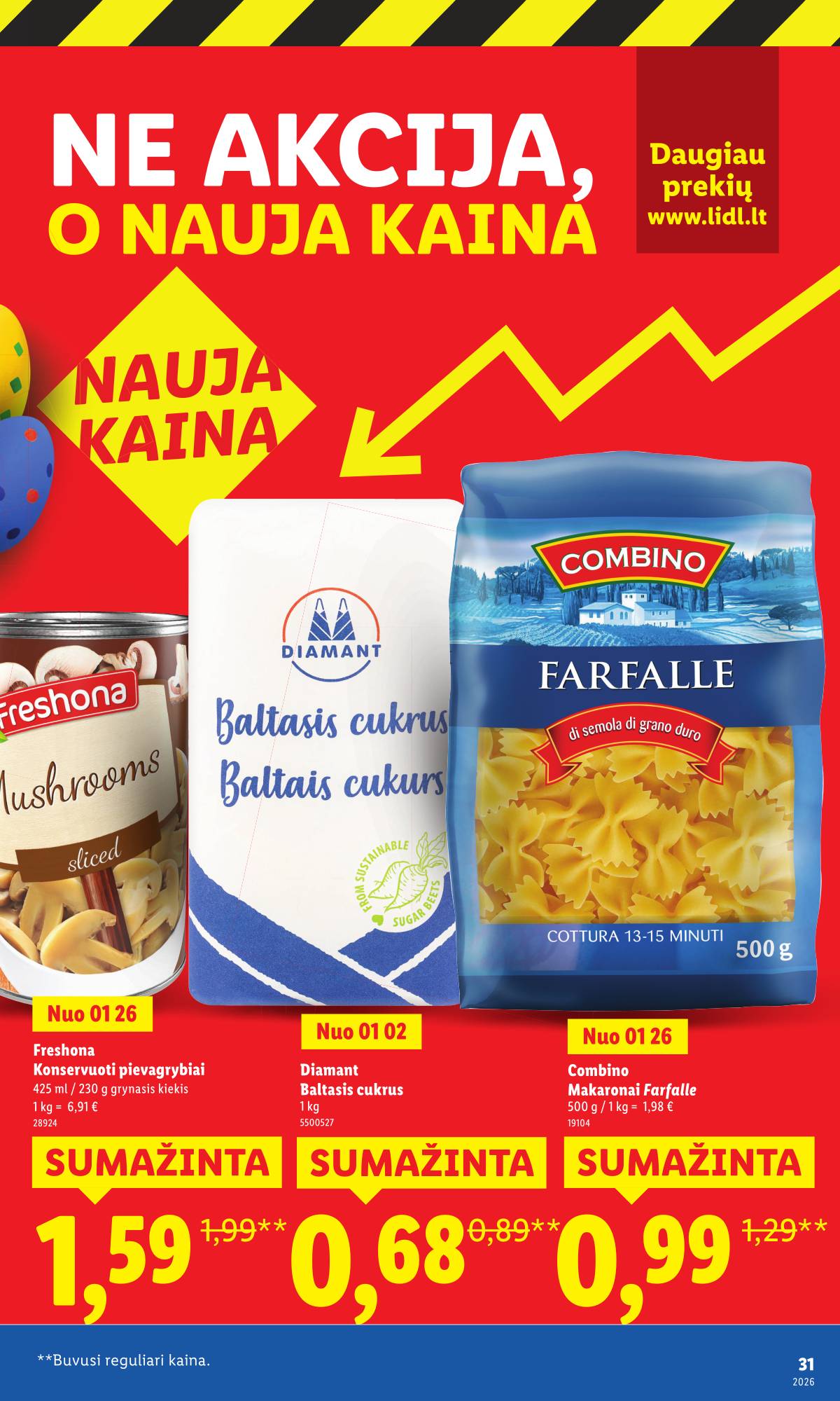 Lidl - Toliau mažiname kainas 31 puslapis