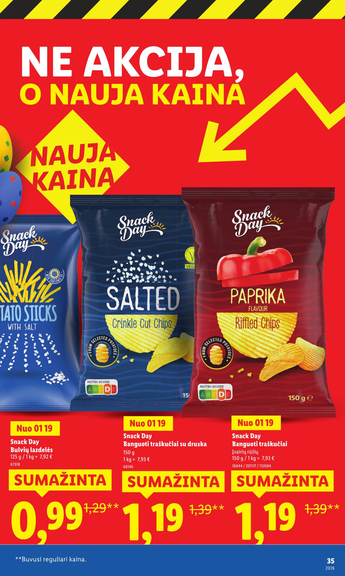 Lidl - Toliau mažiname kainas 35 puslapis