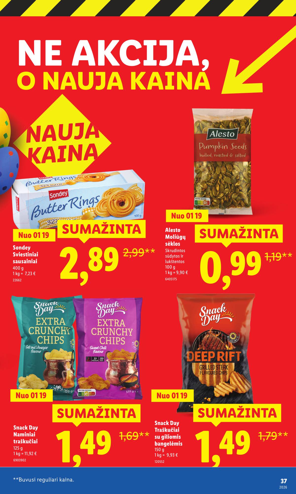 Lidl - Toliau mažiname kainas 37 puslapis