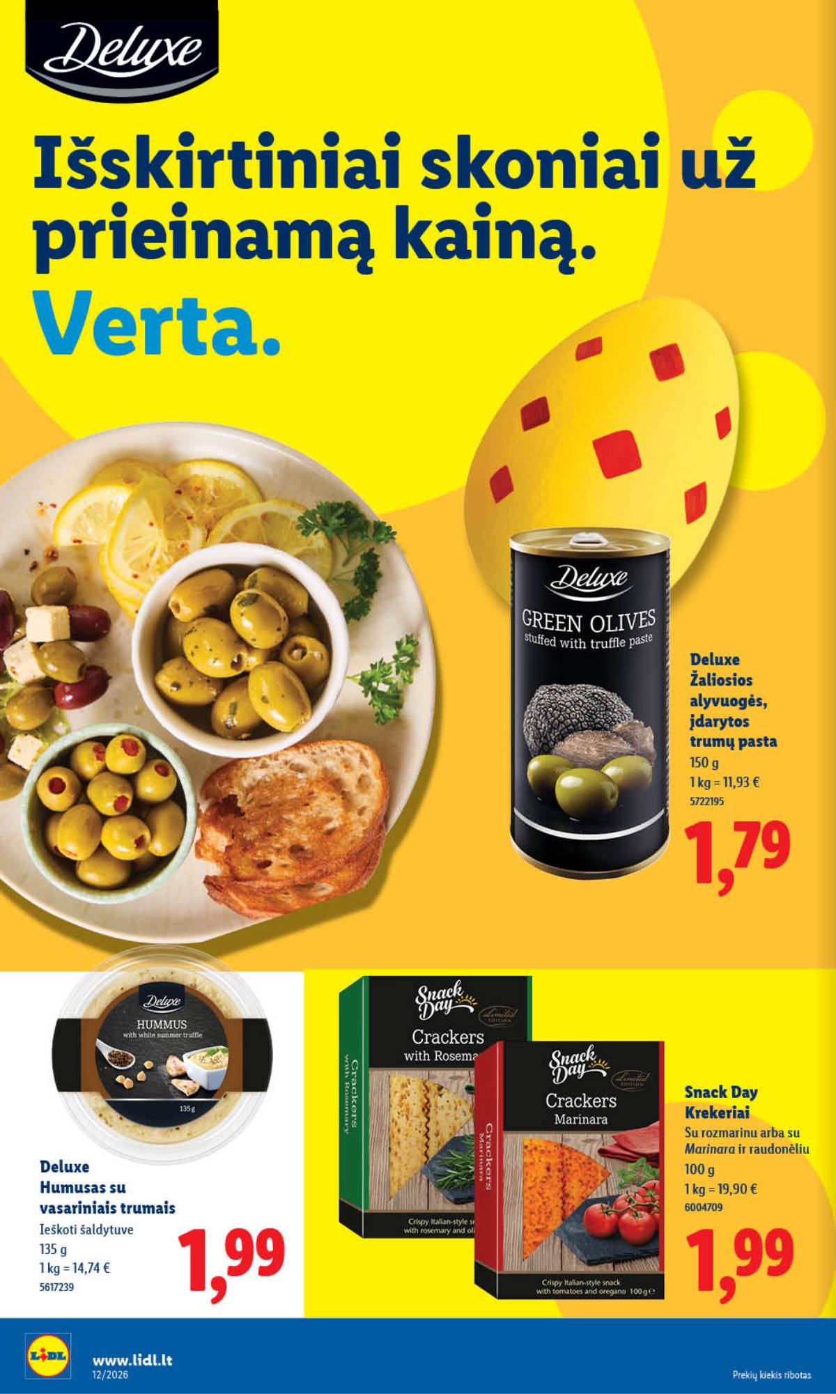 Lidl - LIDL SAVAITĖS Maisto prekių akcijų leidinys 14 puslapis