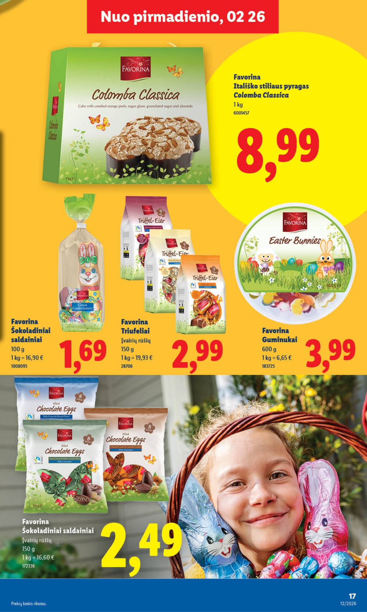 Lidl - LIDL SAVAITĖS Maisto prekių akcijų leidinys 17 puslapis