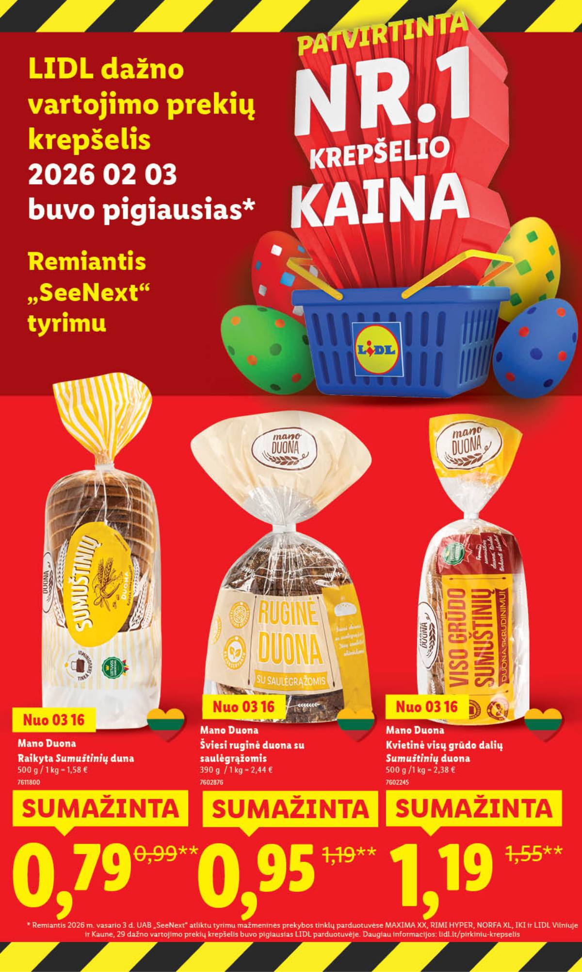 Lidl - LIDL SAVAITĖS Maisto prekių akcijų leidinys 2 puslapis