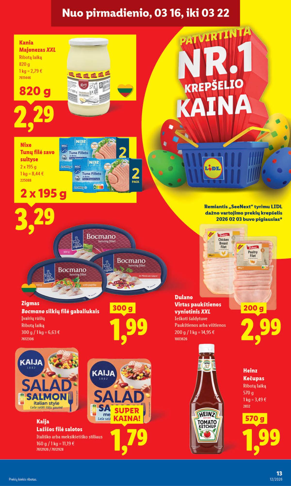 Lidl - LIDL SAVAITĖS Maisto prekių akcijų leidinys 28 puslapis