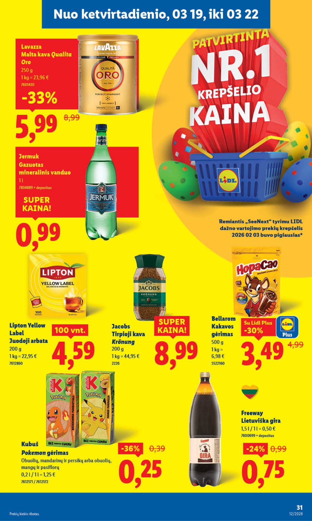 Lidl - LIDL SAVAITĖS Maisto prekių akcijų leidinys 38 puslapis