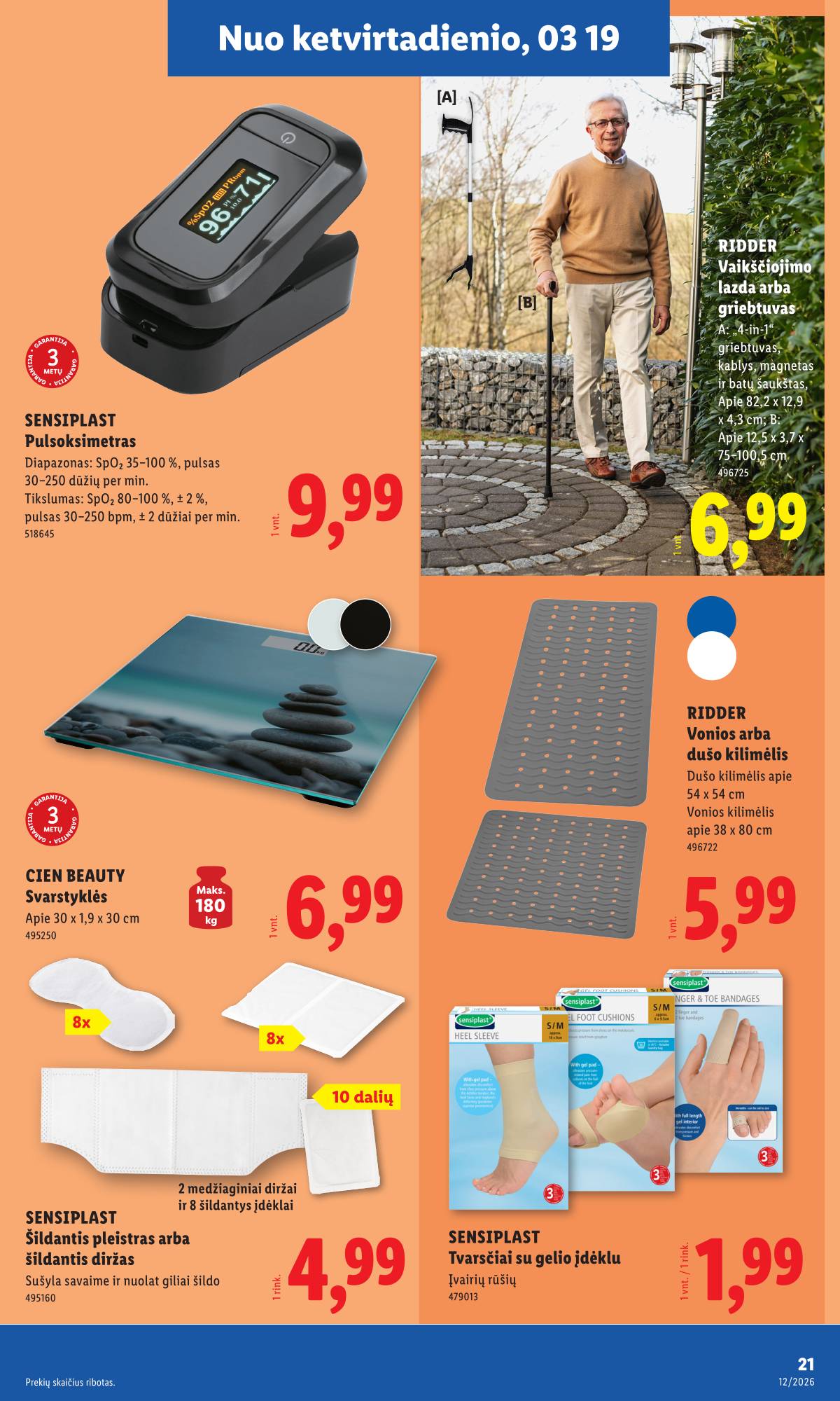 Lidl - LIDL Ne maisto prekių akcijų leidinys 21 puslapis