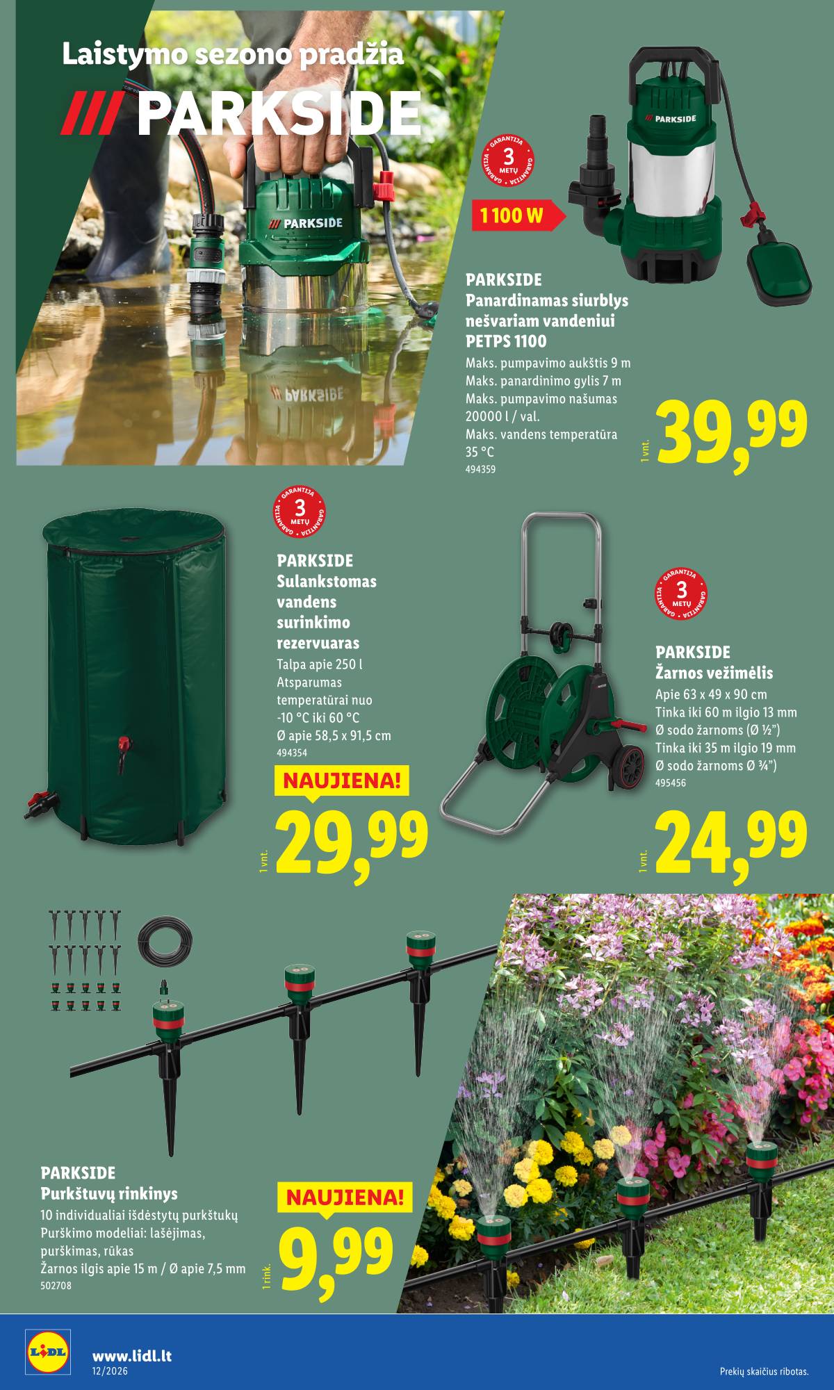 Lidl - LIDL Ne maisto prekių akcijų leidinys 4 puslapis