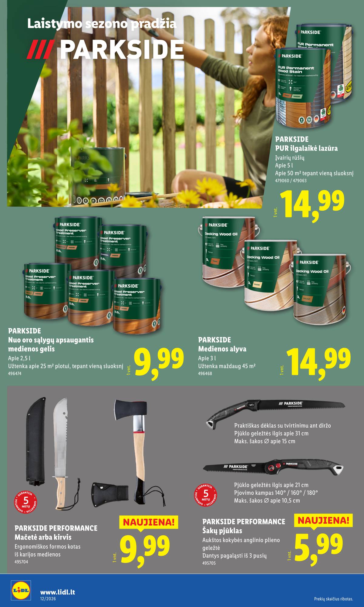 Lidl - LIDL Ne maisto prekių akcijų leidinys 6 puslapis