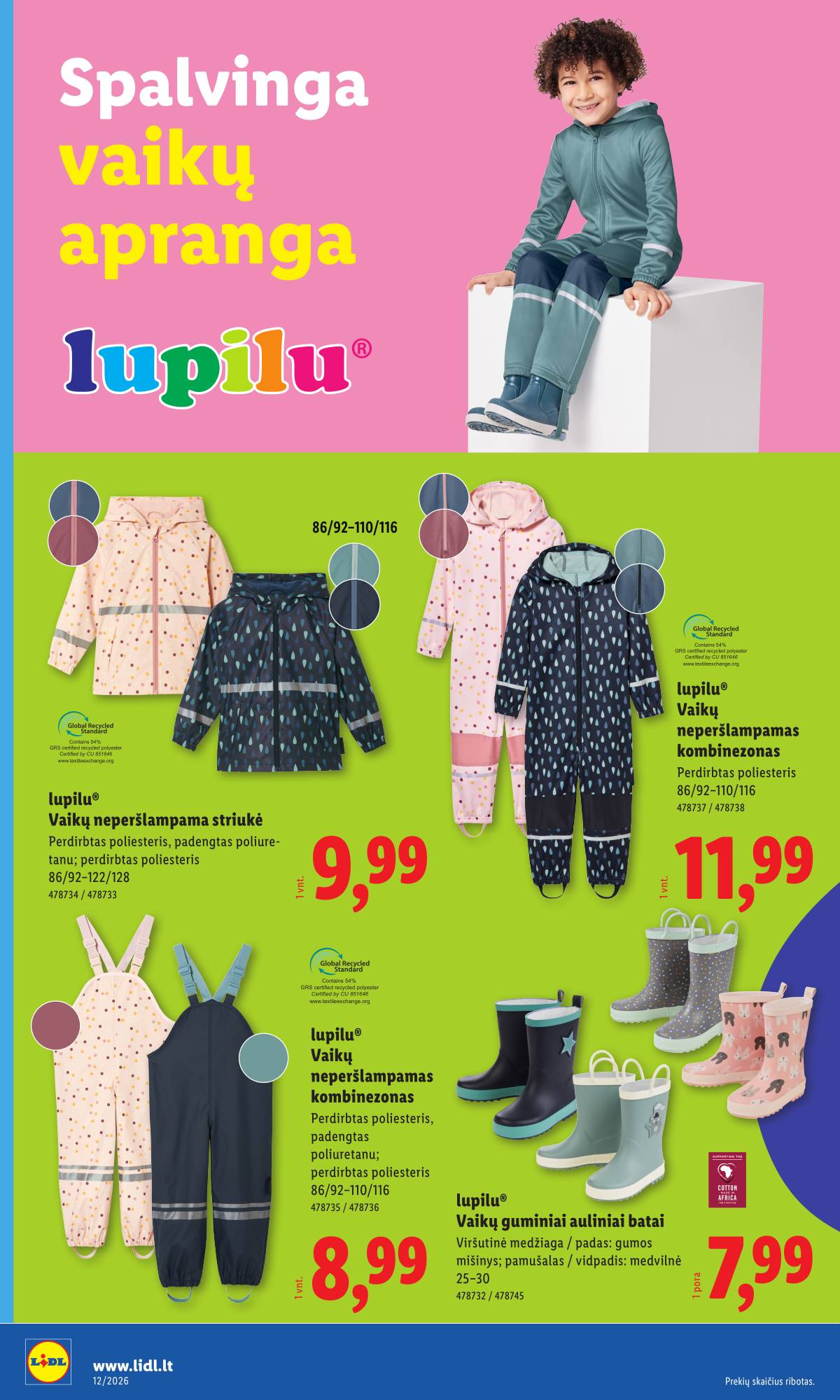 Lidl - LIDL Ne maisto prekių akcijų leidinys 8 puslapis