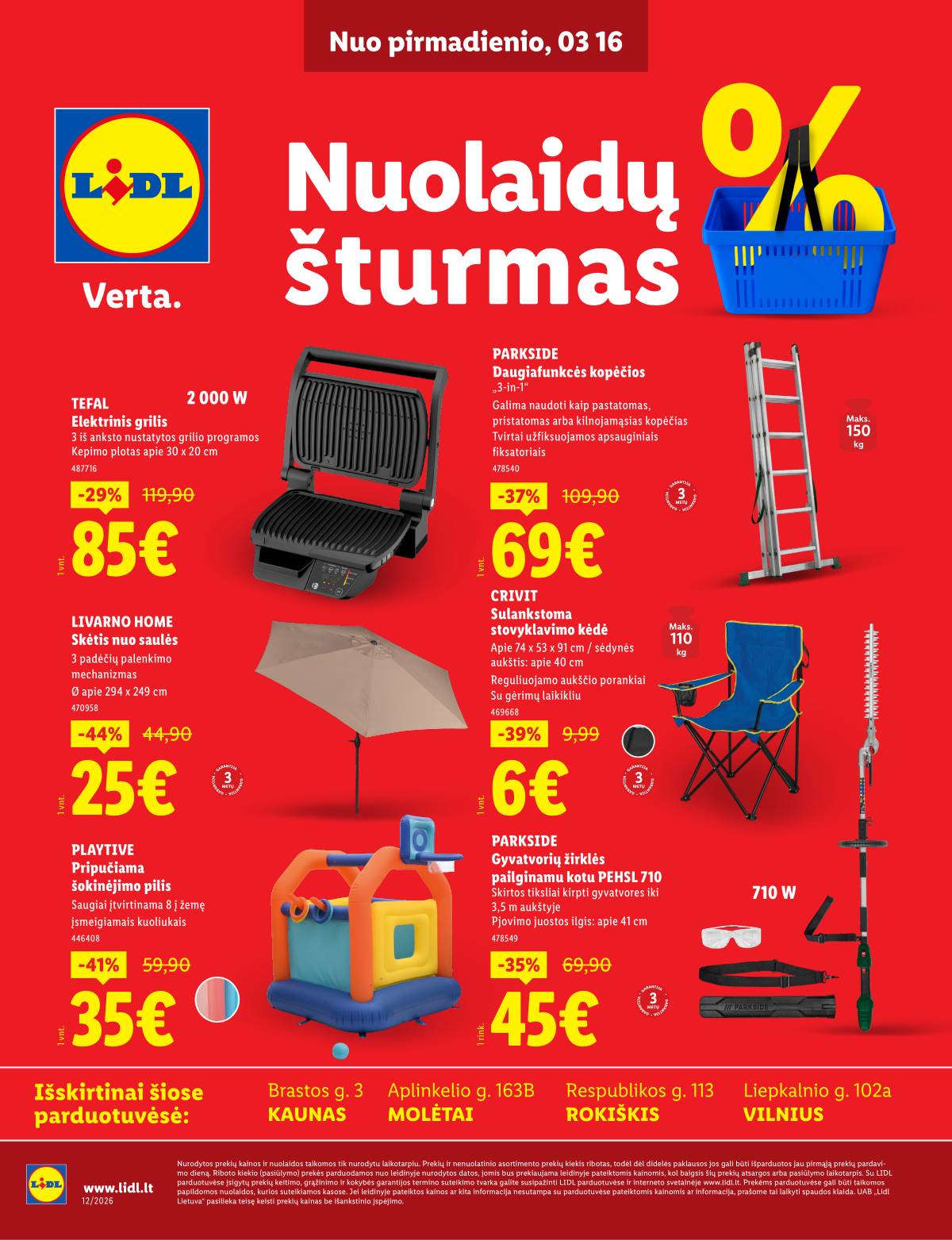 Lidl - Keturiose LIDL parduotuvėse! 1 puslapis