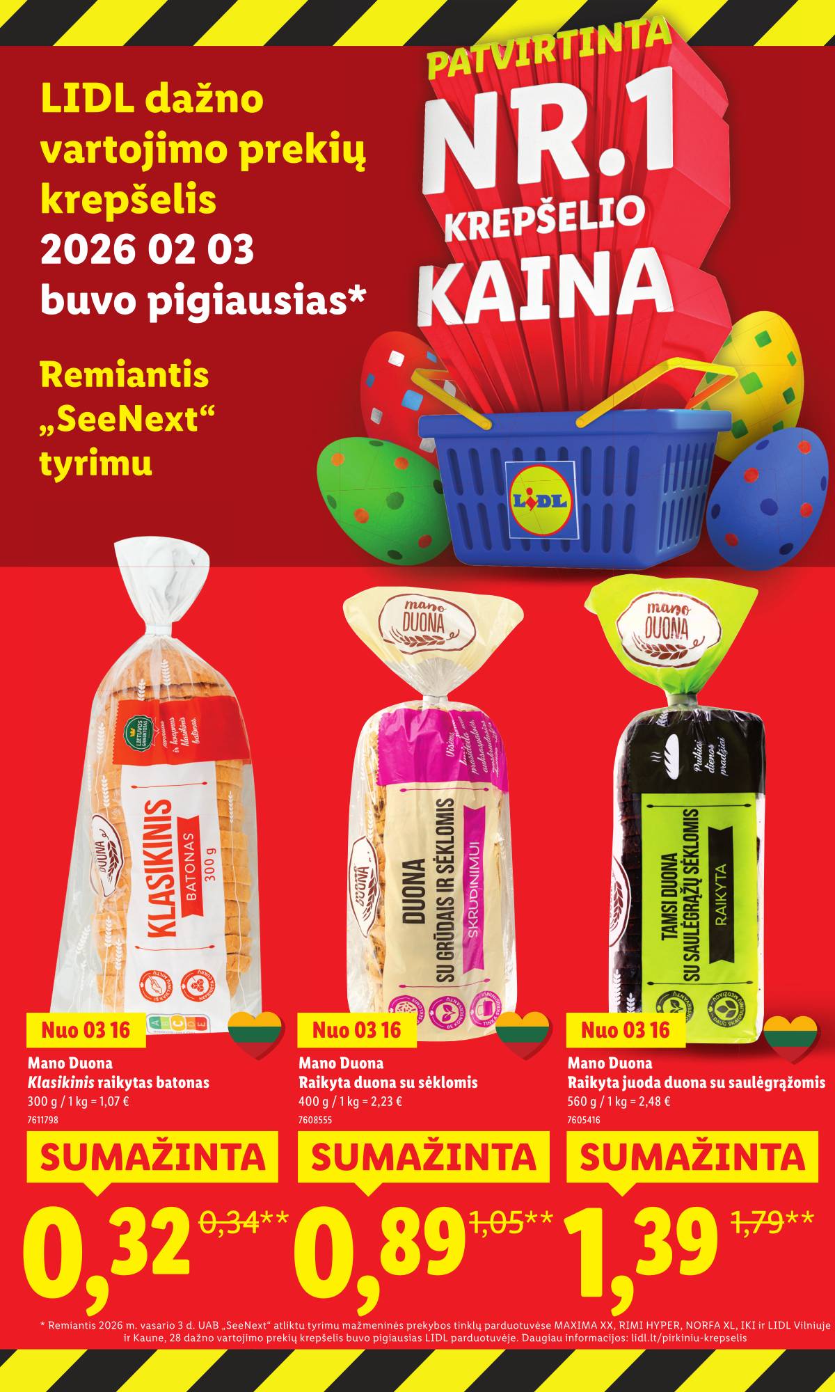 Lidl - Toliau mažiname kainas 2 puslapis