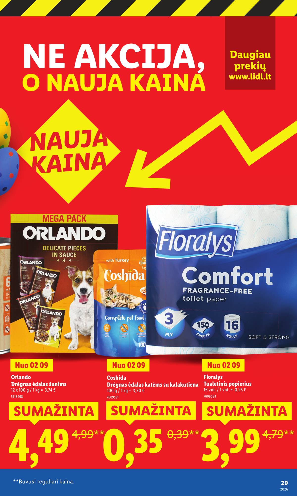 Lidl - Toliau mažiname kainas 29 puslapis
