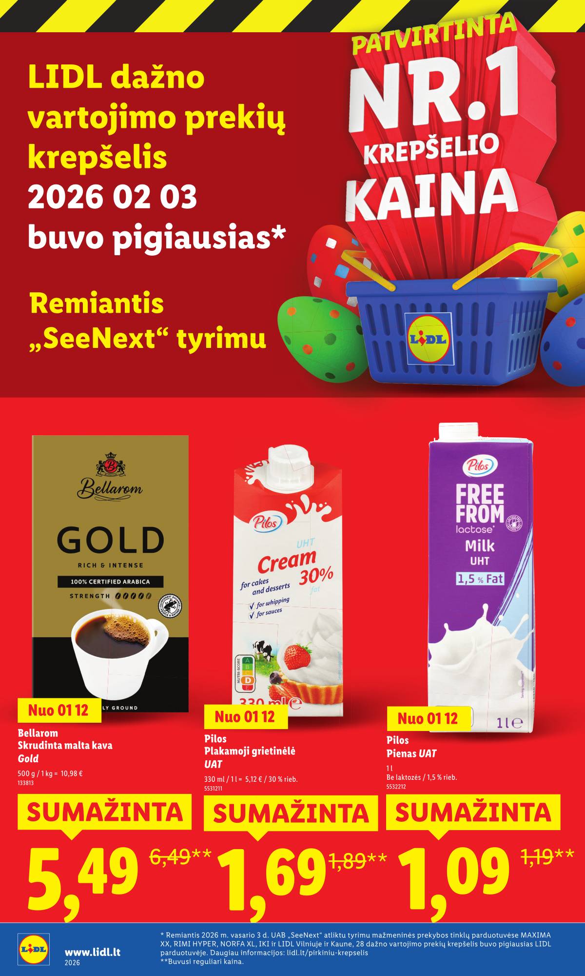 Lidl - Toliau mažiname kainas 40 puslapis