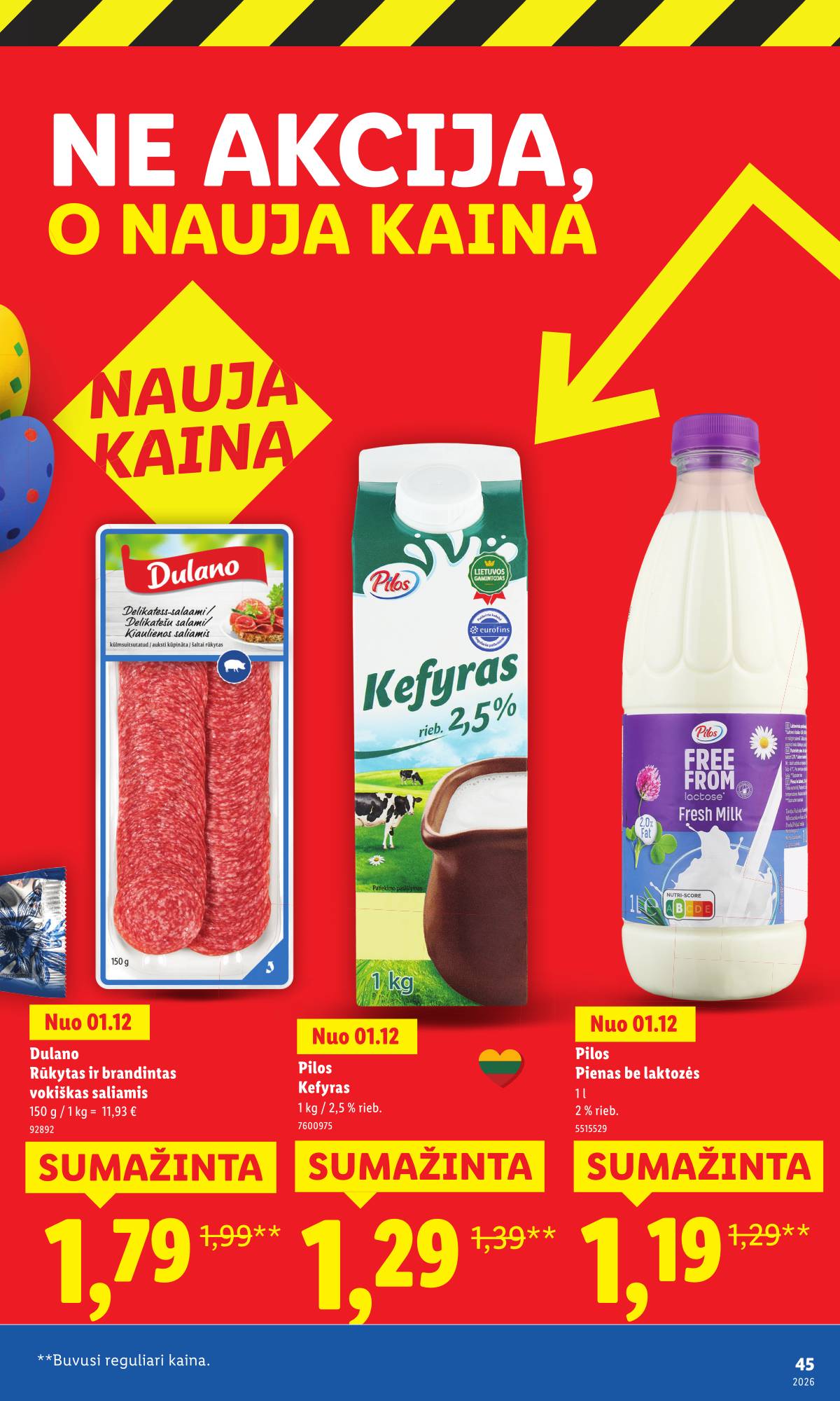 Lidl - Toliau mažiname kainas 45 puslapis