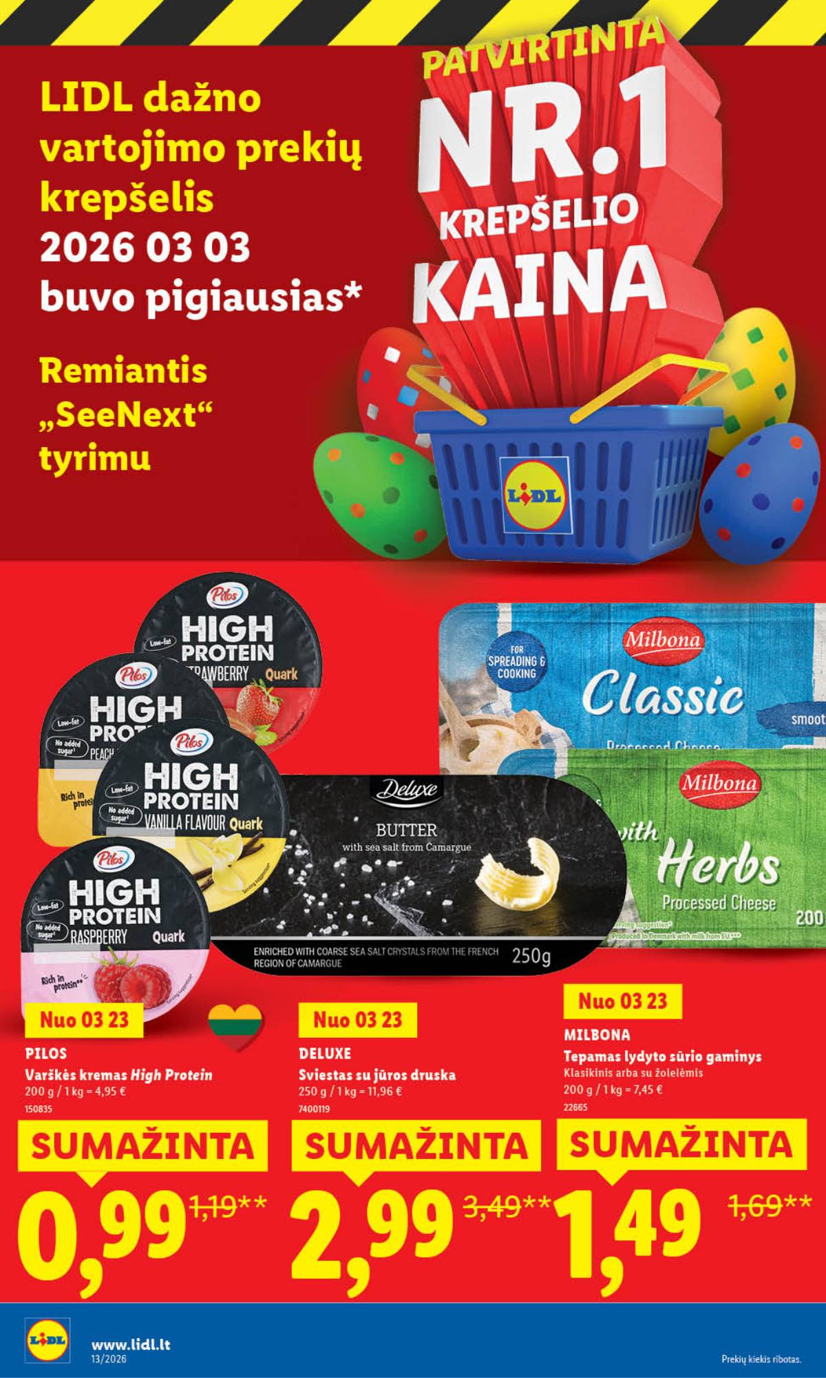 Lidl - LIDL SAVAITĖS Maisto prekių akcijų leidinys 2 puslapis