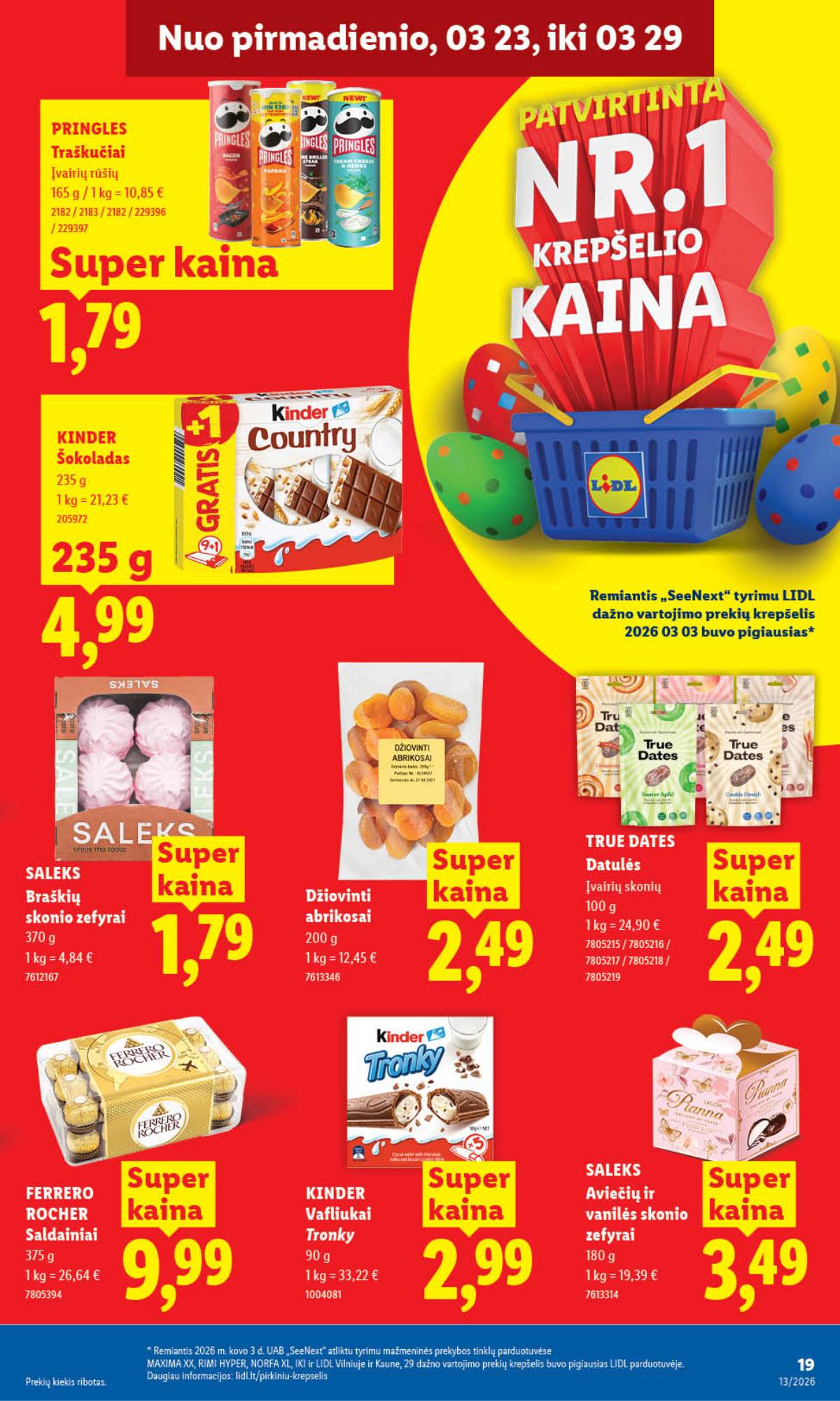 Lidl - LIDL SAVAITĖS Maisto prekių akcijų leidinys 21 puslapis