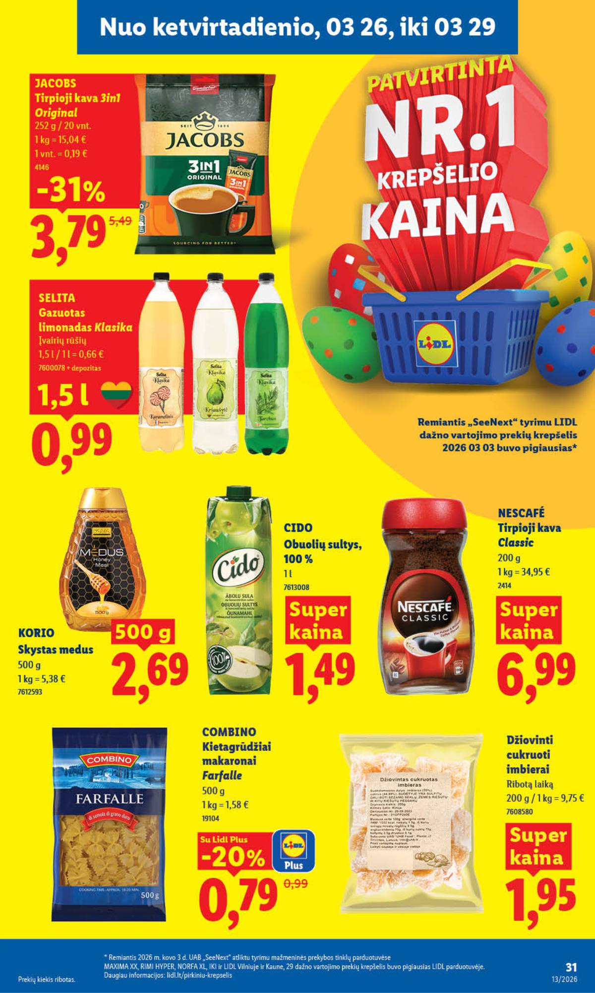 Lidl - LIDL SAVAITĖS Maisto prekių akcijų leidinys 25 puslapis