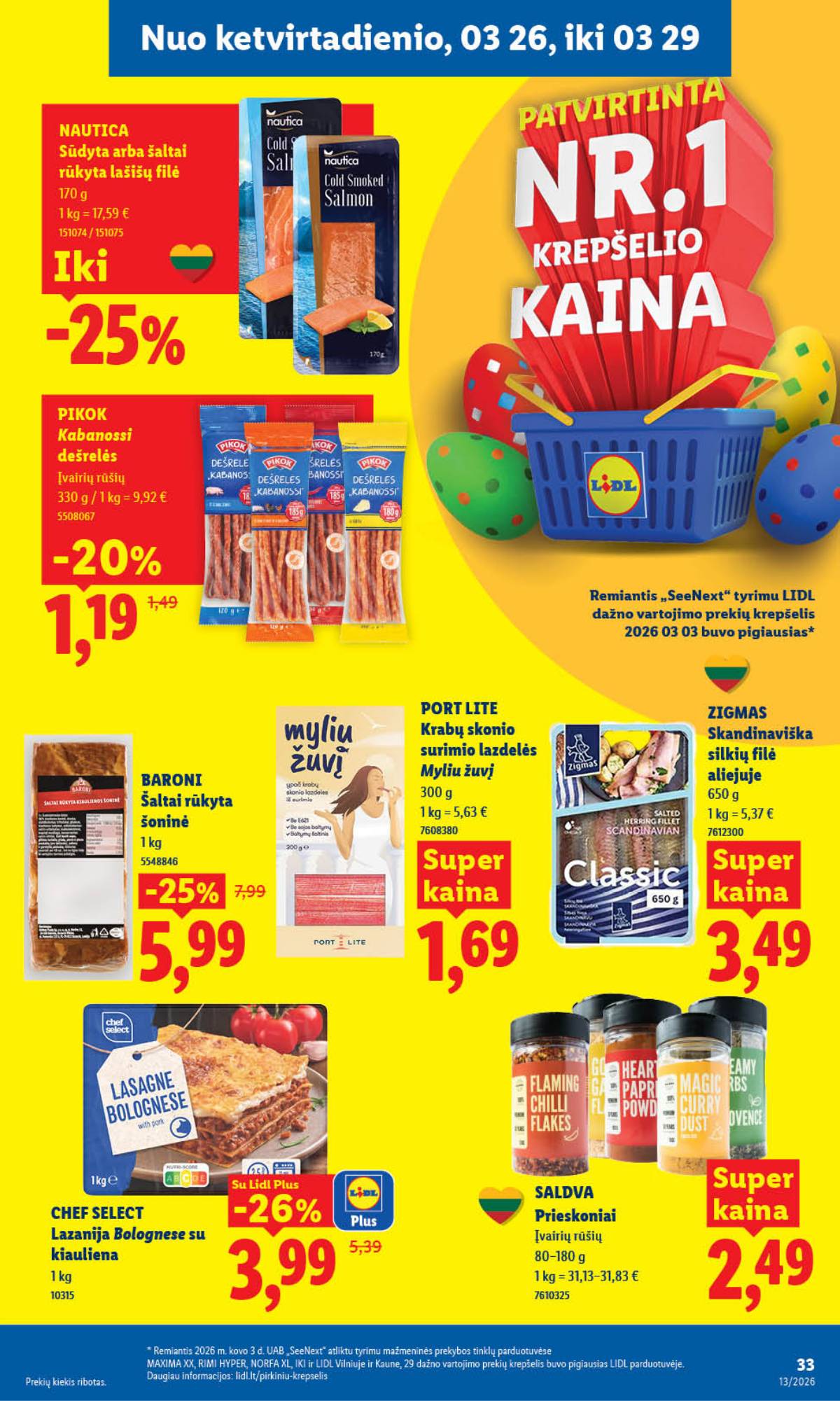 Lidl - LIDL SAVAITĖS Maisto prekių akcijų leidinys 27 puslapis