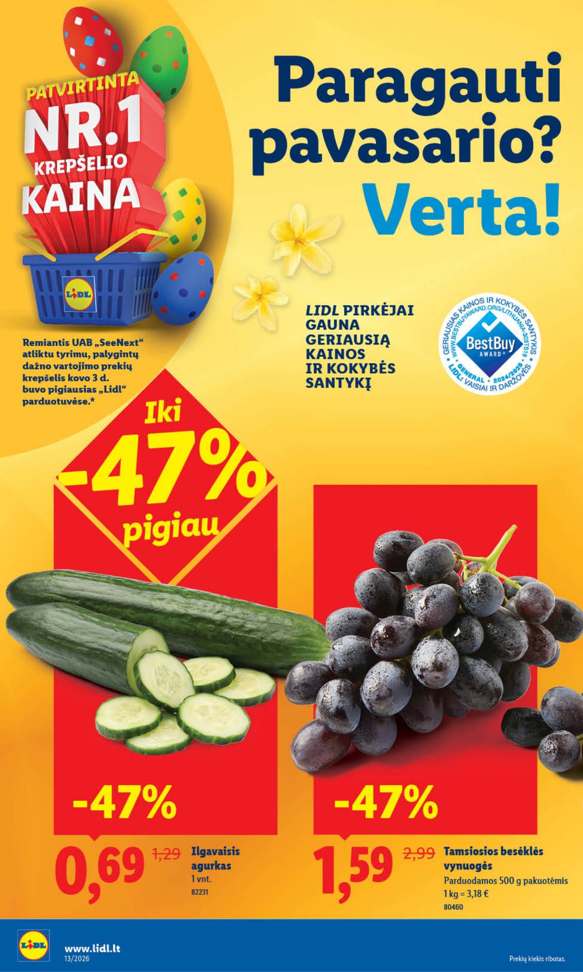 Lidl - LIDL SAVAITĖS Maisto prekių akcijų leidinys 30 puslapis