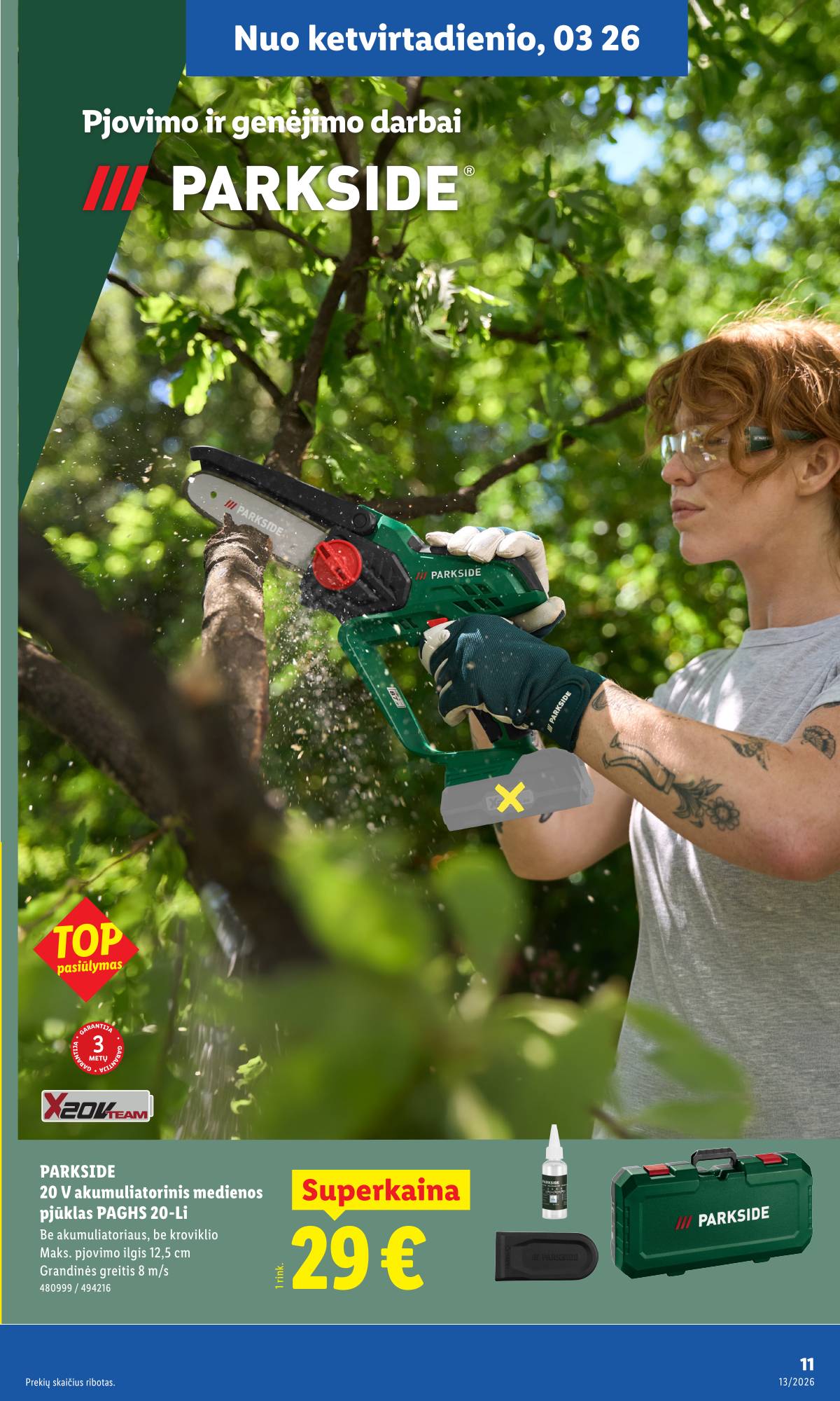 Lidl - LIDL Ne maisto prekių akcijų leidinys 11 puslapis