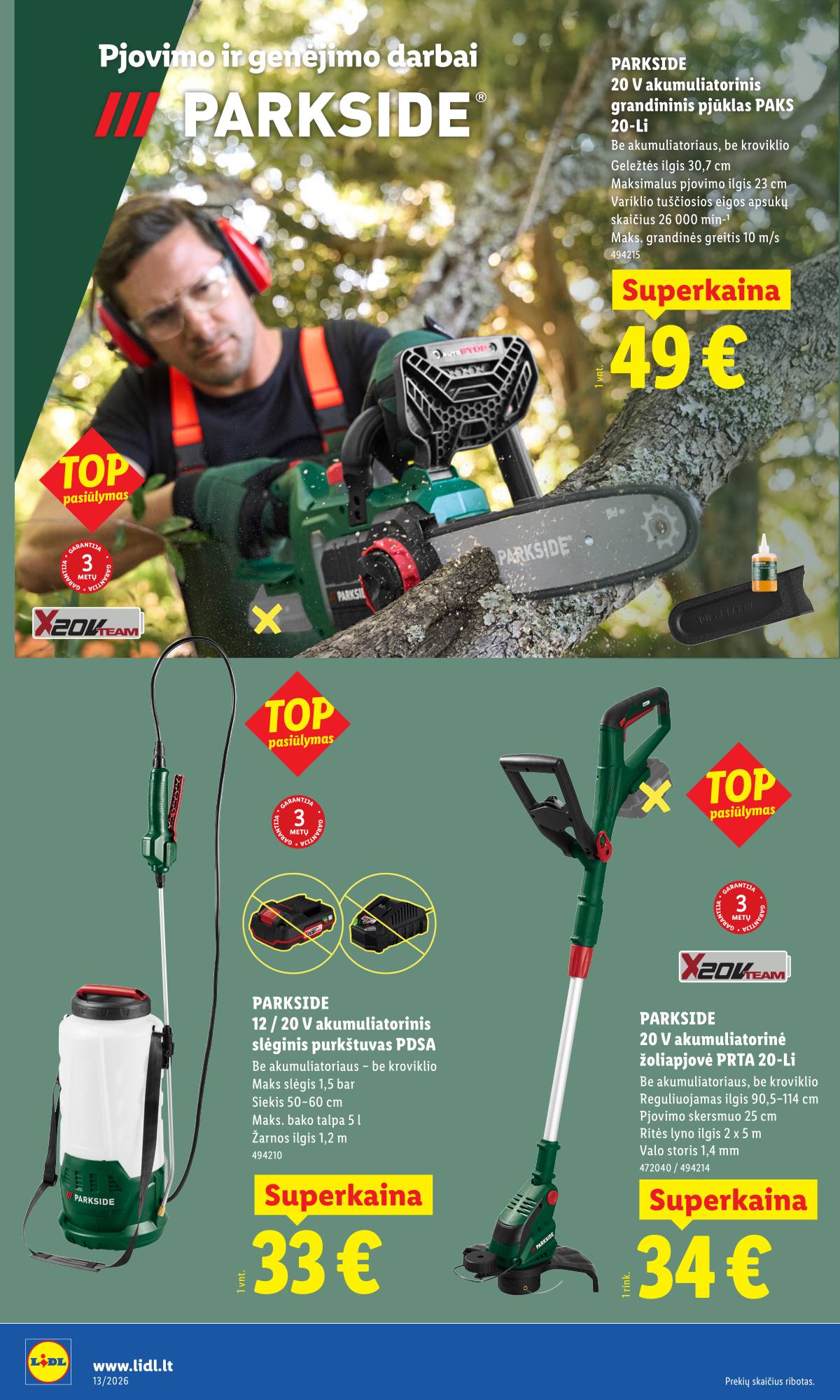 Lidl - LIDL Ne maisto prekių akcijų leidinys 12 puslapis