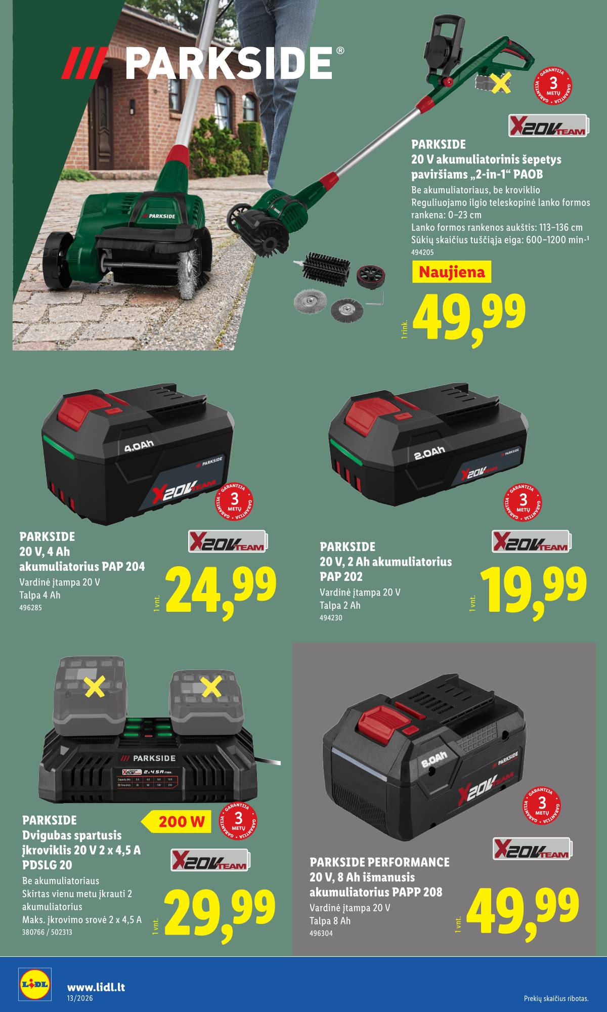 Lidl - LIDL Ne maisto prekių akcijų leidinys 14 puslapis