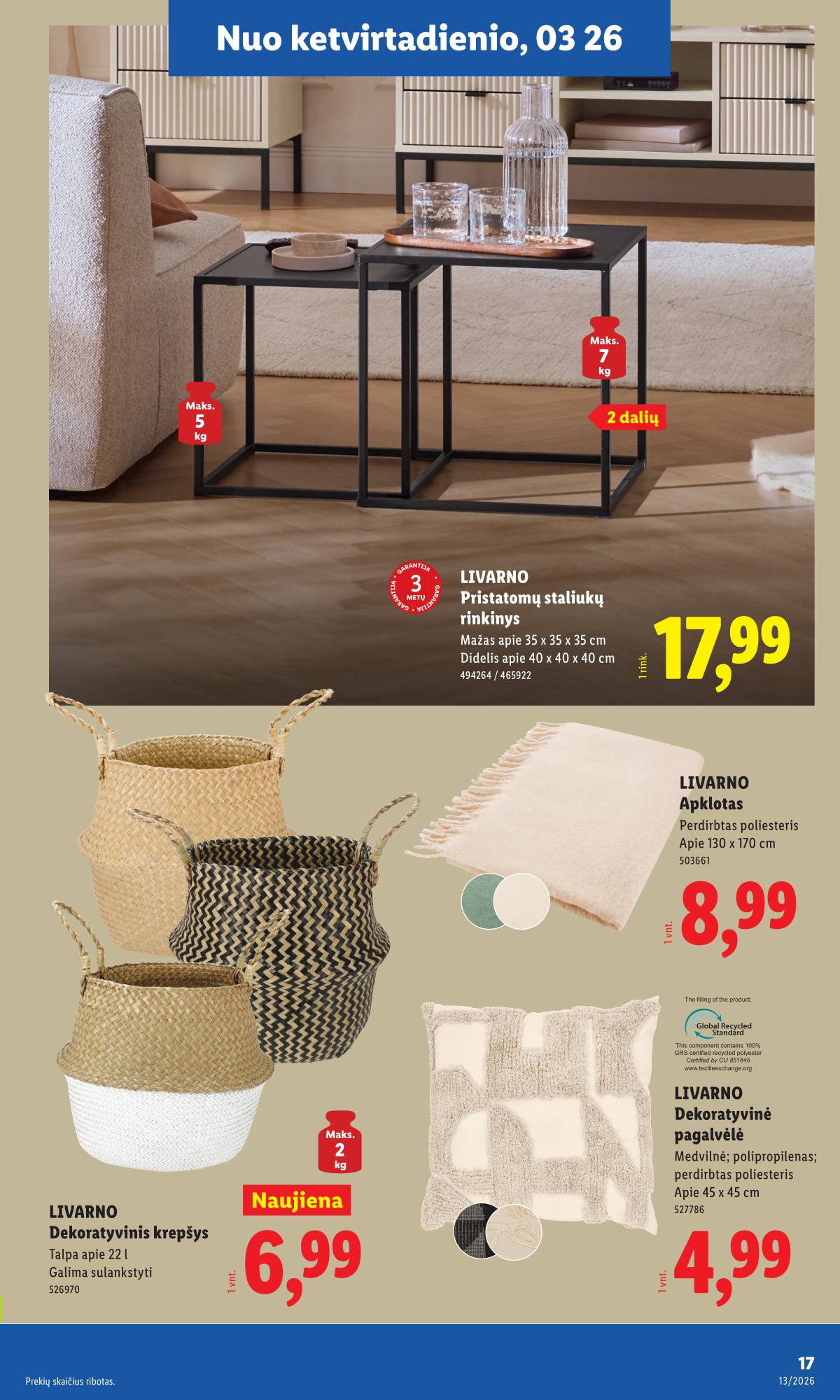 Lidl - LIDL Ne maisto prekių akcijų leidinys 17 puslapis