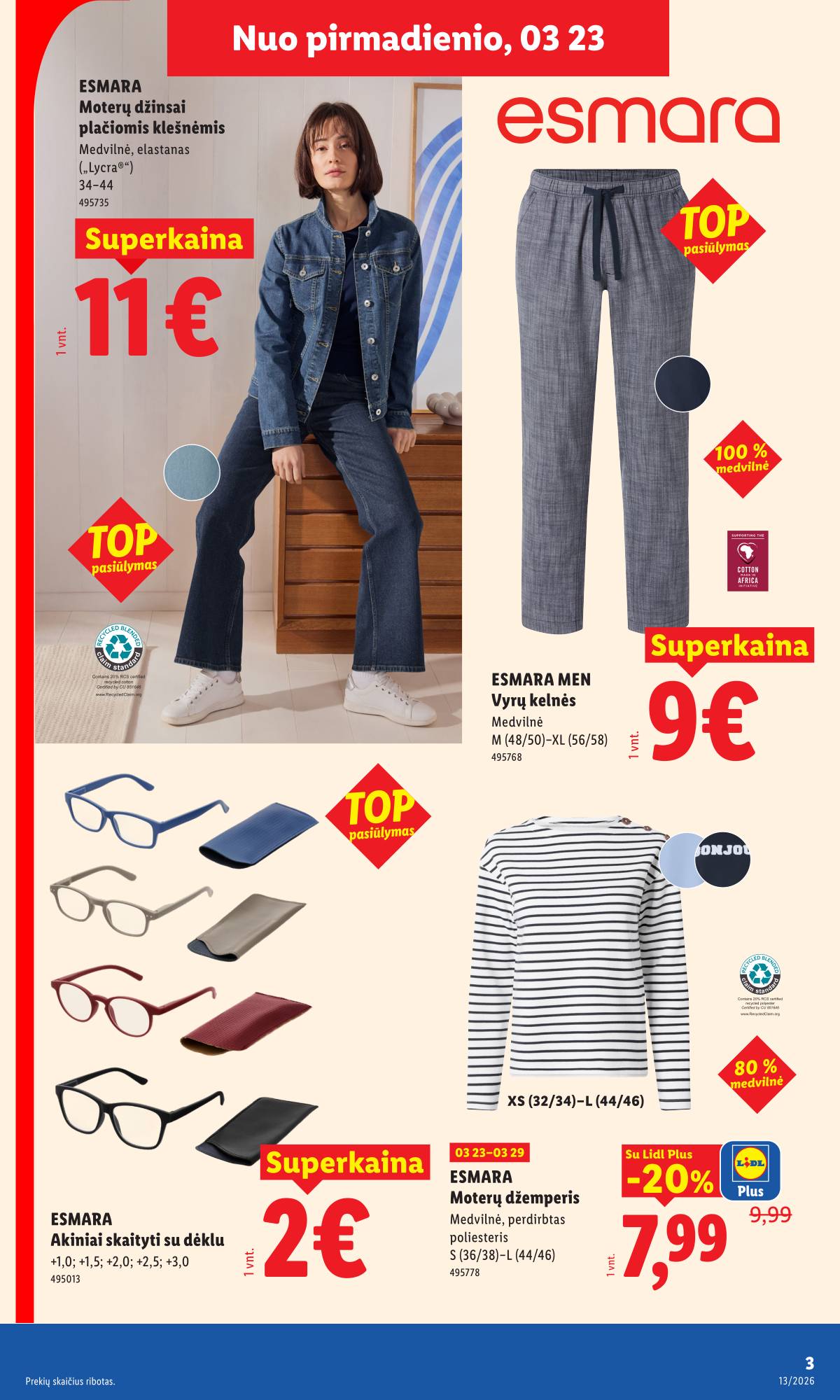 Lidl - LIDL Ne maisto prekių akcijų leidinys 3 puslapis