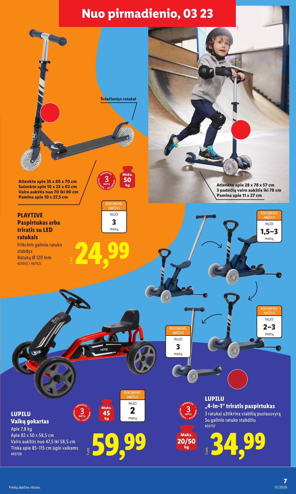 Lidl - LIDL Ne maisto prekių akcijų leidinys 7 puslapis