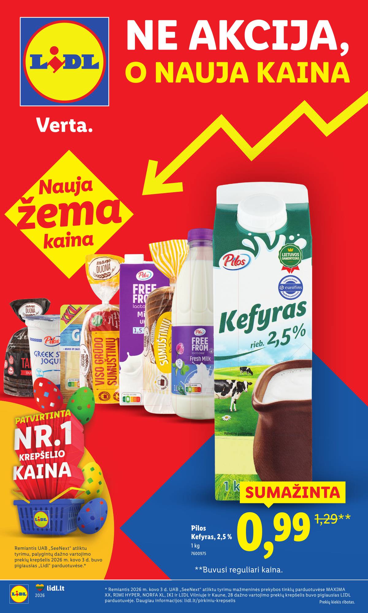 Lidl - Toliau mažiname kainas 1 puslapis