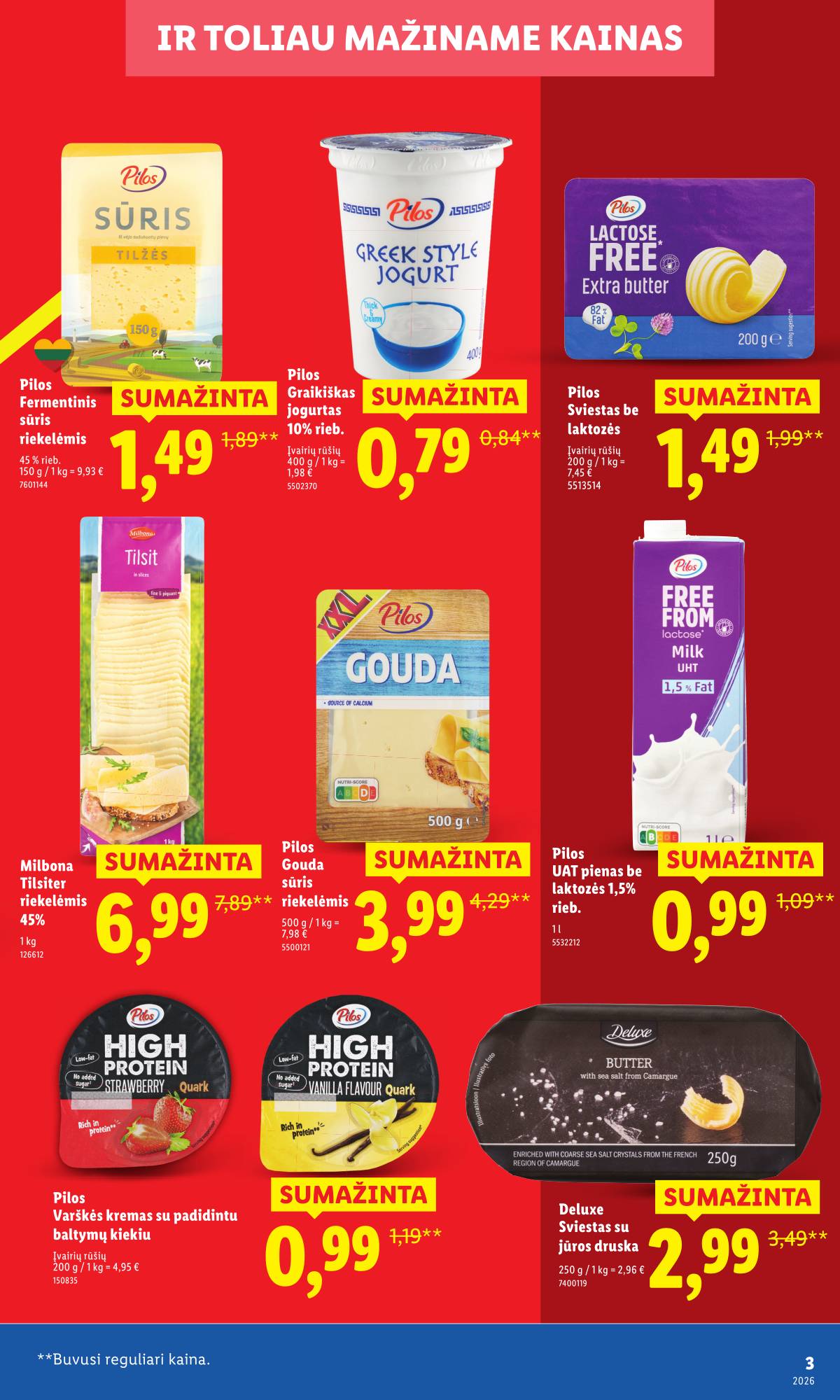 Lidl - Toliau mažiname kainas 3 puslapis
