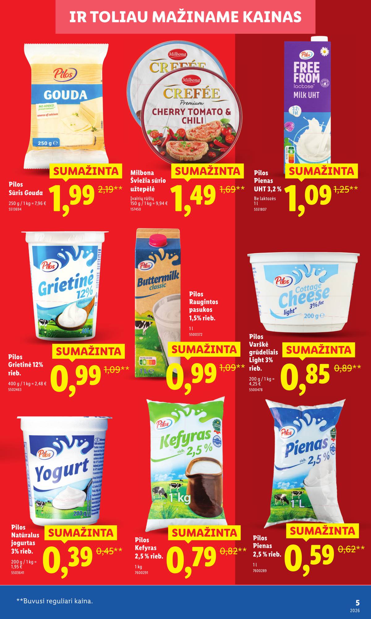 Lidl - Toliau mažiname kainas 5 puslapis